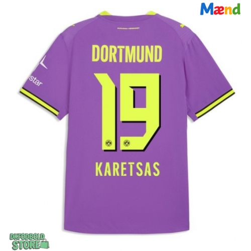 Borussia Dortmund Konstantinos Karetsas #19 Replika Tredjetrøje 2026-27 Kortærmet